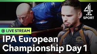 Live Pool  Newcastle Day 1  IPA European Championship 2023 [upl. by Yecrad426]