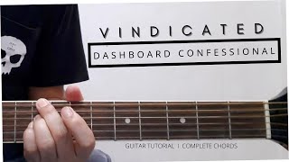 PART 2  VINDICATED I DASHBOARD Acoustic Version I GUITAR TUTORIAL I COMPLETE CHORDS [upl. by Waldack154]