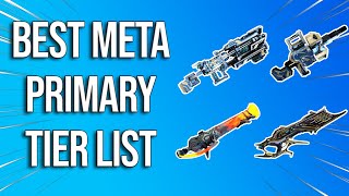 WARFRAME  Best Primary Weapon Tier List [upl. by Aix]