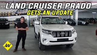 Toyota Land Cruiser Prado Walkaround Whats new for late 20212022 [upl. by Isadore]