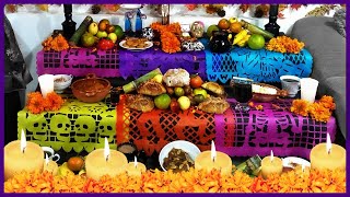 💀COMO PONER LA OFRENDA DE DÍA DE MUERTOS  Altar de día de Muertos💀 [upl. by Huldah]