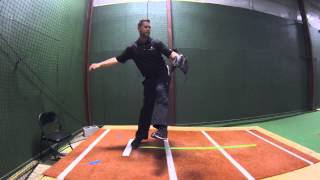 How to Slide Step in the Pitching Delivery [upl. by Lyrrehs]