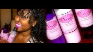 BEST AT HOME BRAZILIAN KERATIN Treatment  Uncurly ❤ [upl. by Navanod]