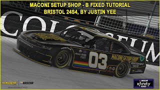 iRacing BFixed Xfinity Bristol Guide to Qualifying and Race 24S4 [upl. by Cailean]