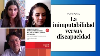 La inimputabilidad versus discapacidad [upl. by Submuloc]