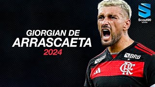 Giorgian De Arrascaeta 2024 ► Flamengo  Magic Skills Assists amp Goals  HD [upl. by Darleen]