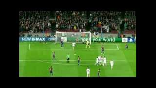 Champions League BARCELONAMILAN Goal di Nocerino Camp Nou 3042012 quarti di finale [upl. by Gui]