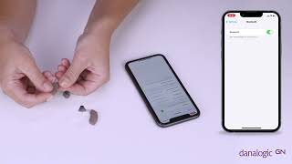 How to connect danalogic GN hearing aids to the BeMore app on iOS devices [upl. by Assenab368]