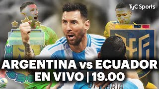 EN VIVO 🔴ARGENTINA 1 vs ECUADOR 0  Amistoso Internacional Se viene la COPA AMÉRICA en TyC SPORTS [upl. by Kaleena819]