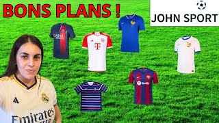 Foot Maillots PAS CHER  John Sport ⚽️ [upl. by Arok]