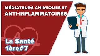 Immunité innée 3  Médiateurs Chimiques et Antiinflammatoires  SVT  SANTÉ 1ère spé 7  Mathrix [upl. by Brier621]