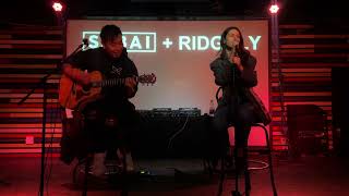 SABAI x Ridgely  Million Days Acoustic  Live at Montreal [upl. by Adihaj]