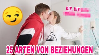 25 ARTEN von BEZIEHUNGEN die JEDER kennt 👫 [upl. by Boyd]