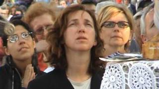 Medjugorje lapparizione a Marija a Caravaggio [upl. by Constantin]