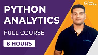 Python for Analytics Full Course for Beginners  Numpy Pandas Matplotlib Seaborn  Great Learning [upl. by Darelle]