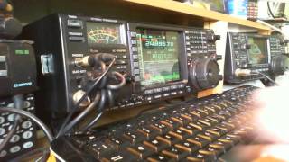 EI2KC working some nice DX on 12 metres with an Antron and 100 watts [upl. by Illah]