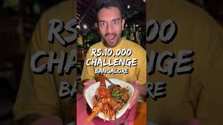 Epic Meals for ₹10000 A Day In Bangalore 🤑🍹🦞 [upl. by Aneelehs941]