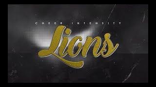 Cheer Intensity Lions 1819 [upl. by Lyrej]