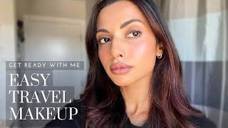 EASY TRAVEL MAKEUP GRWM  BrownOlive Skin Tones [upl. by Eradis832]