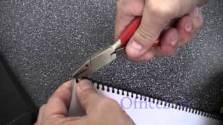 How to Use Coil Crimping Pliers [upl. by Selym40]