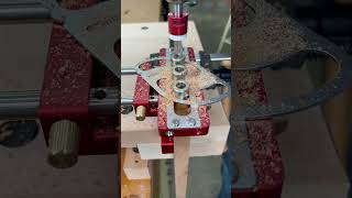 CamALine Dowel Guide Variable Spacing  Positive Indexing  GREAT DOWEL JOINTS shorts [upl. by Haraz402]