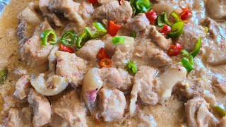 PORK BICOL EXPRESS  Pinoy Cook [upl. by Keifer652]