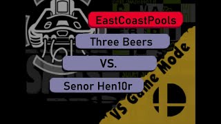 Three Beers Vs Senor Hen10r  East Coast Pools  09152024 [upl. by Eleanor]