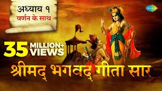 श्रीमद भगवत गीता सार अध्याय १ Shrimad Bhagawad Geeta With Narration Chapter 1  Shailendra Bharti [upl. by Ignatzia]