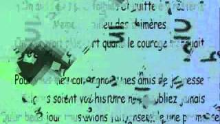 La promesse Grégoire et JJ Goldman Lyrics [upl. by Wilhelmina]