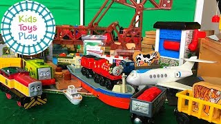 Totally Thomas Town Surprise Video  Kids Toys Play [upl. by Ylra608]