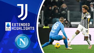 Juventus vs Napoli  Extended Highlights  Serie A  CBS Sports Golazo [upl. by Adnofal]