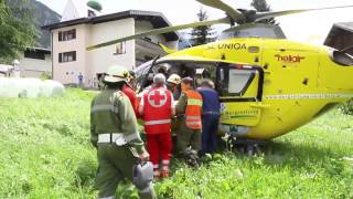 Unfall St Gallenkirch 14072014 [upl. by Zurheide]