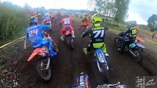 Motorcross MCLB Wachtebeke 20240707 Nieuwelingen B reeks 2 [upl. by Nuahsal]