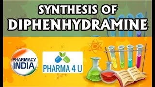 SYNTHESIS OF DIPHENHYDRAMINE  H1 ANTAGONIST  MEDICINAL CHEMISTRY [upl. by Dong]