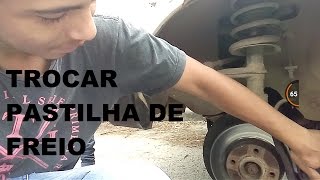 COMO TROCAR PASTILHA DE FREIO GOL QUADRADO DIGUINHO26 [upl. by Edme317]