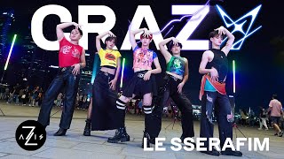 KPOP IN PUBLICONE TAKE LE SSERAFIM 르세라핌 CRAZY BOYS’ VER DANCE COVER  ZAXIS FROM SINGAPORE [upl. by Eelyek]