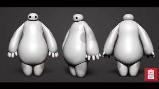 Baymax Zbrush Sculpting Practice [upl. by Annor]