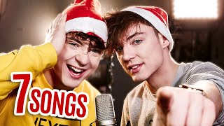 7 SONGS ALS WEIHNACHTSVERSION 🎅🏻 [upl. by Enrichetta]