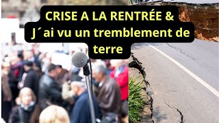 🃏 265 crise à la rentrée et j´ai vu un tremblement de terre [upl. by Laflam247]