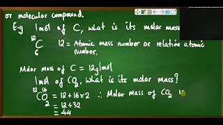 Mole Concept Lesson 3 with dms online school [upl. by Nosnibor499]