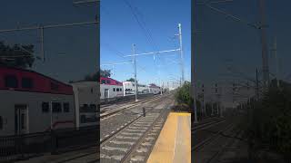 Unexpected cabcar 115 passing Lawrence caltrain railway [upl. by Llertnauq]