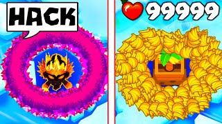 The ULTIMATE Hacked 1000x Tower In Bloons TD 6 With Tewtiy [upl. by Bendite]