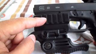 Glock 22 Machine Pistol Part Two [upl. by Alyar601]