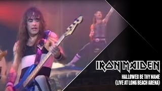 Iron Maiden  Hallowed Be Thy Name Live at Long Beach Arena [upl. by Gascony]