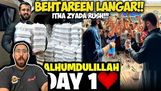 Muharram Day 1 Langar by Rajab Butt  Fans ka Rush or Langar  EP07 🔥 rajabbutt94 [upl. by Anivla]