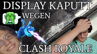 DISPLAYSCHADEN wegen Clash Royale  Schweinemanie Challenge  Clash Royale [upl. by Noimad321]