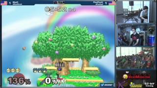 NWM7 SSBM T8 LF  MacD PEA vs PewPewU MAR [upl. by Atilem]