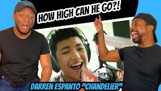 Vocalists REACT to Darren Espanto Singing ‘Chandelier’ by Sia [upl. by Ivett]