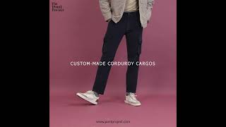 Custommade Corduroy Cargo Pants [upl. by Brunhilde339]