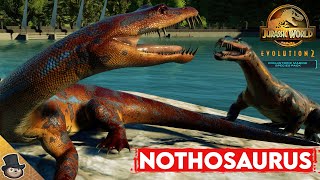 CAMP CRETACEOUS NOTHOSAURUS Nothosaurus Showcase  All New Skins Animations amp More [upl. by Silvan]